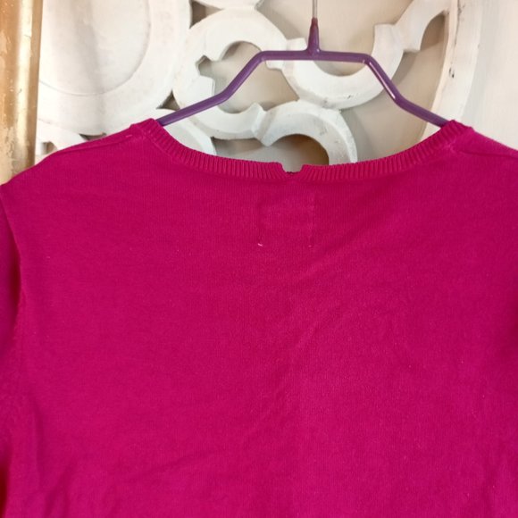 Zara Deep Purple Fuchsia Cardigan - Picture 6 of 7